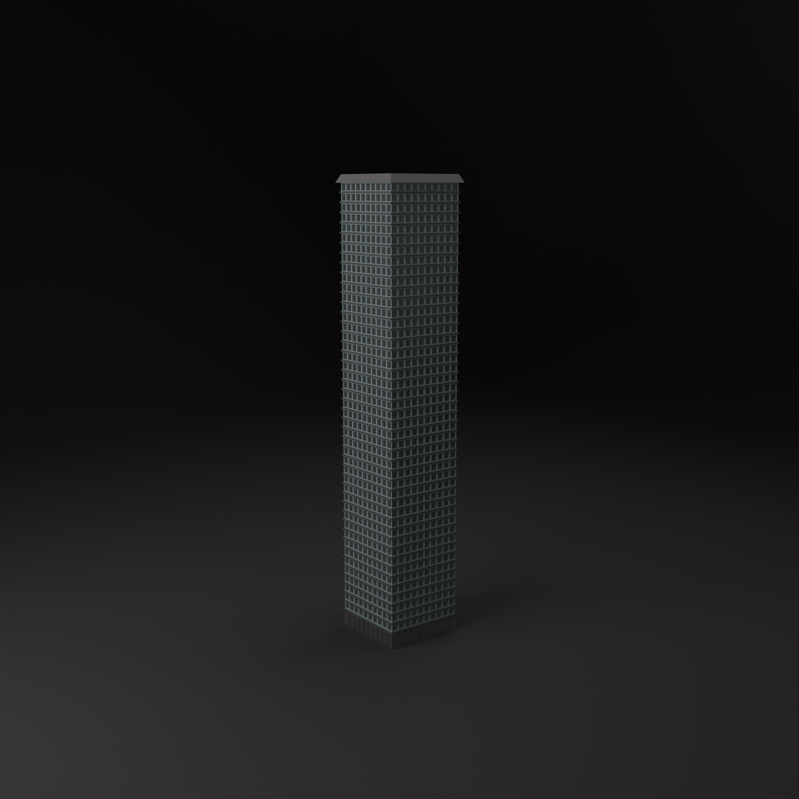 Low Poly Skyscraper | 3D Model by JamPre